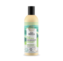 Natura Siberica Taiga Siberica Tuva White Birch wegańska odżywka do włosów z białą brzozą Intensywne Odświeżenie i Pogrubienie Włosów 270ml