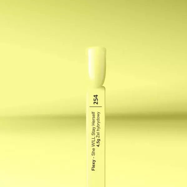 Silcare Flexy Hybrid Gel She W!ll Stay Herself lakier hybrydowy 254 4.5g