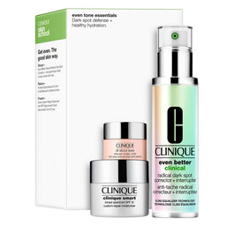 Clinique Even Tone Essentials zestaw All About Eyes 5ml + Clinique Smart Broad Spectrum SPF15 15ml + Even Better Clinical 50ml
