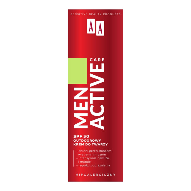 AA Men Active Care SPF30 outdoorowy krem do twarzy 50ml