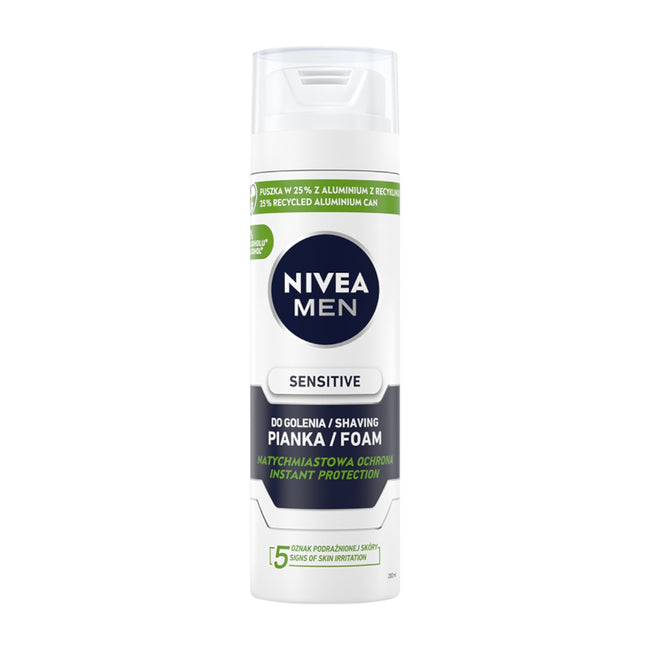 Nivea Men Sensitive łagodząca pianka do golenia 200ml