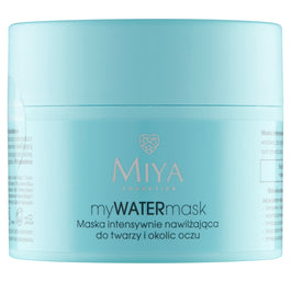 Miya Cosmetics MyWATERmask maska intensywnie nawilżająca do twarzy i okolic oczu 50ml