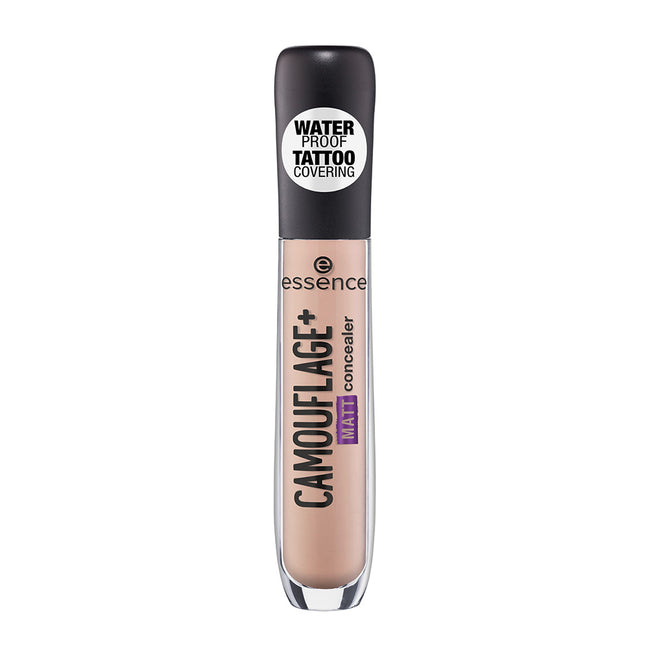 Essence Camouflage+ Matt Concealer wodoodporny korektor w płynie 20 Light Ivory 5ml