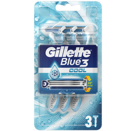 Gillette Blue 3 Cool jednorazowe maszynki do golenia dla mężczyzn 3szt