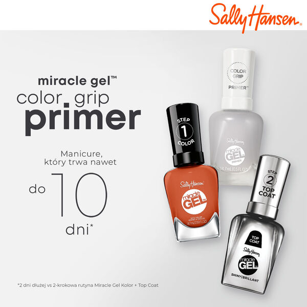 Sally Hansen Miracle Gel Color Grip Primer baza pod lakier do paznokci utrwalająca kolor 14.7ml