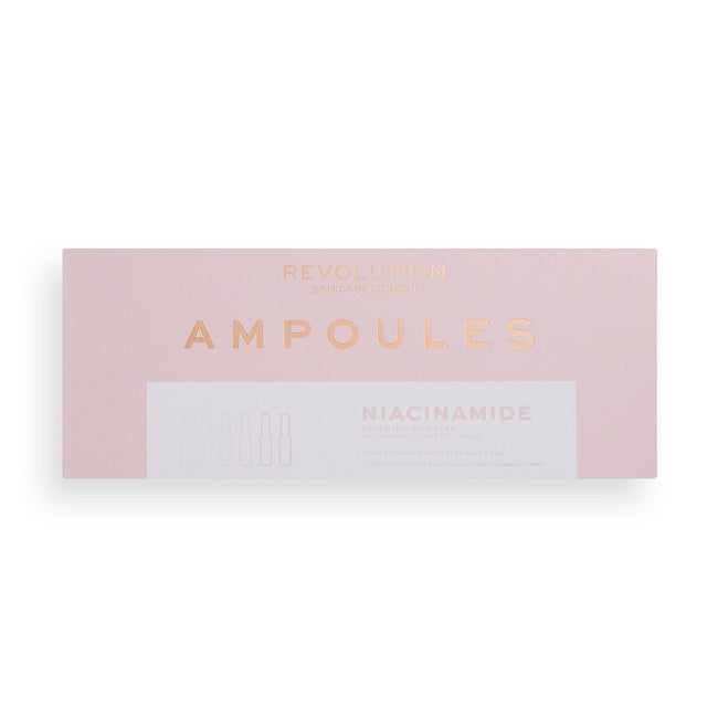 Revolution Skincare Niacinamide Seven Day Skin Plan Ampoules 7-dniowa kuracja do pielęgnacji skóry twarzy w ampułkach 7x2ml
