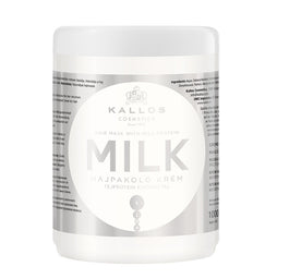 Kallos KJMN Milk Hair Mask maska do włosów z proteinami mlecznymi 1000ml