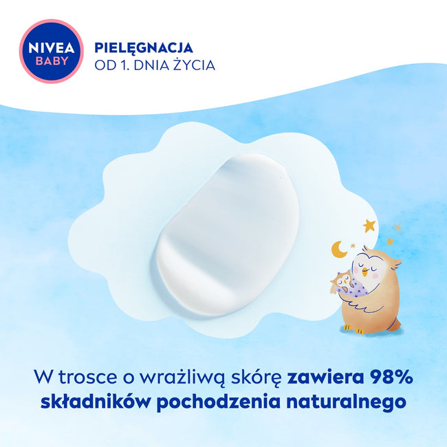 Nivea Baby mleczko nawilżające na dobranoc 200ml