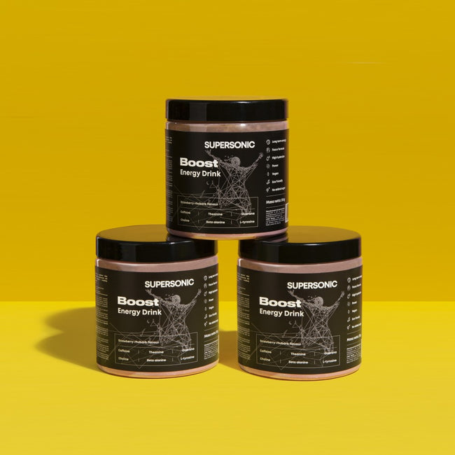 Supersonic Boost Energy Drink Melon-Ogórek 215g