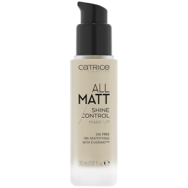 Catrice All Matt Shine Control Make Up podkład matujący 010 N Neutral Light Beige 30ml