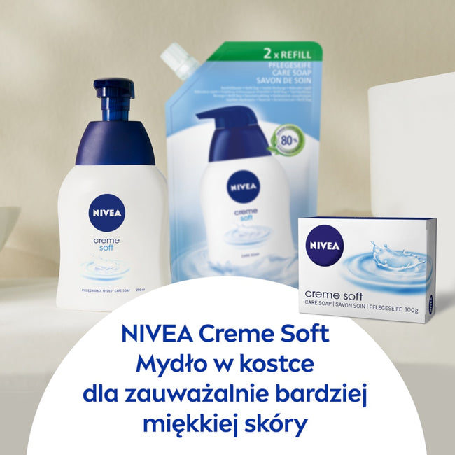 Nivea Creme Soft mydło w kostce 100g