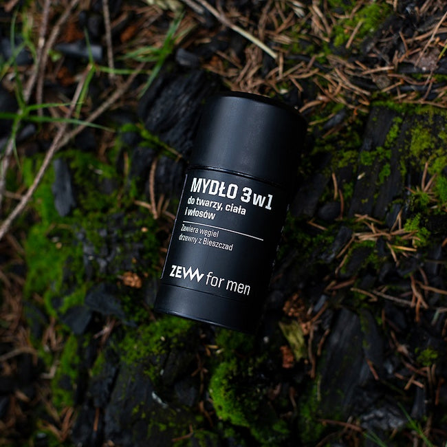 Zew For Men Mydło 3w1 do twarzy ciała i włosów 85ml