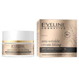 Eveline Cosmetics Organic Gold przeciwzmarszczkowy krem-lifting 50ml