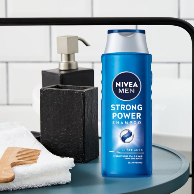Nivea Men Strong Power wzmacniający szampon do włosów 400ml
