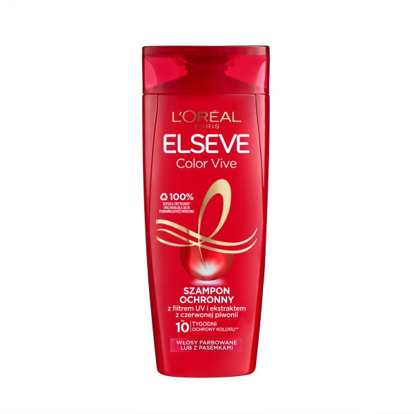 L'Oreal Paris Elseve Color-Vive szampon ochronny do włosów farbowanych 400ml