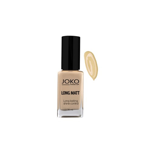 Joko Make-Up Long Matt Long Lasting Shine Control długotrwały podkład matujący 116 Natural  SPF10 30ml