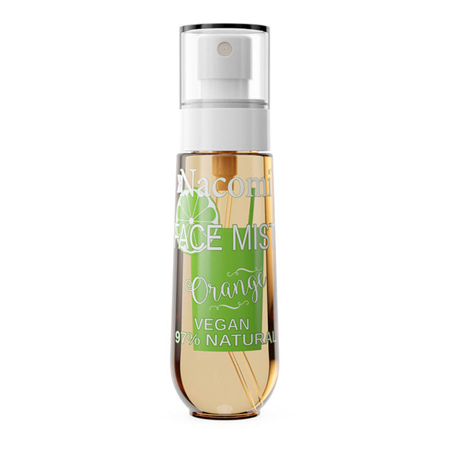 Nacomi Face Mist Vegan Natural Orange mgiełka do ciała i twarzy o zapachu Pomarańczy 80ml