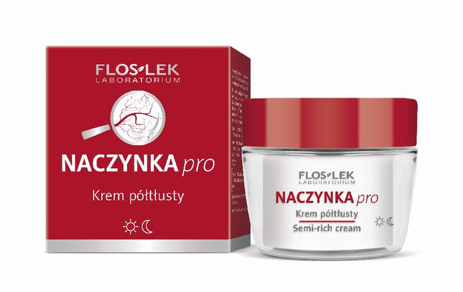 Floslek Naczynka Pro krem półtłusty 50ml