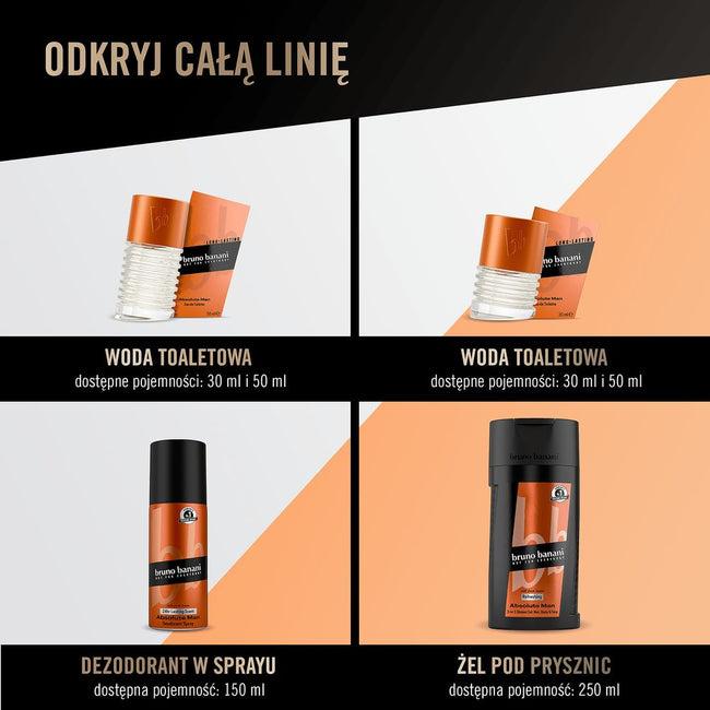 Bruno Banani Absolute Man żel pod prysznic 250ml