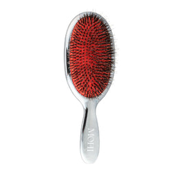 MOHI Bristle & Nylon Spa Brush owalna szczotka do włosów z włosia dzika Large