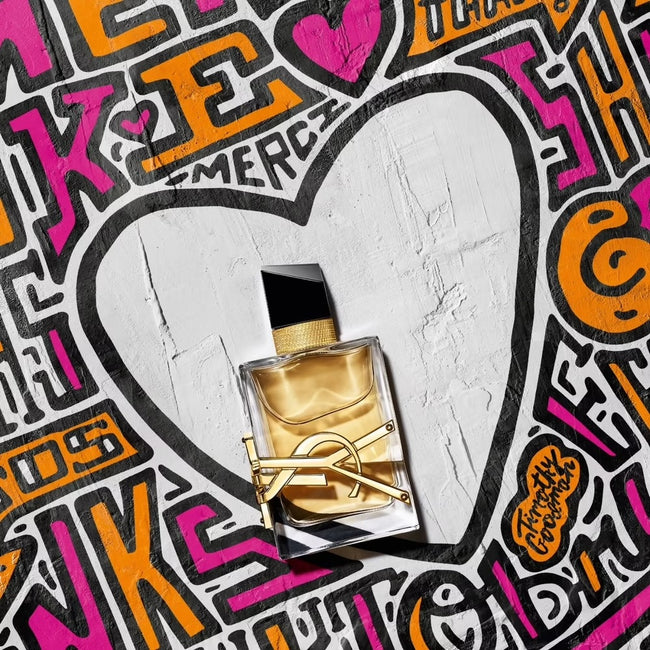 Yves Saint Laurent Libre Pour Femme zestaw woda perfumowana spray 50ml + balsam do ciała 50ml + Volume Effet Faux Cils mini tusz do rzęs 2ml + kosmetyczka