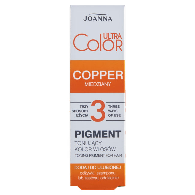Joanna Ultra Color Pigment tonujący kolor włosów Miedziany 100ml