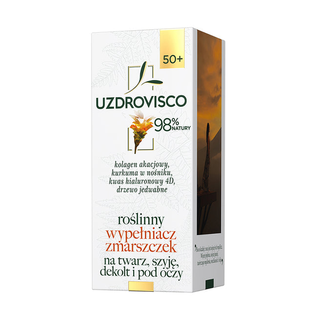 UZDROVISCO Kurkuma roślinny wypełniacz zmarszczek 50ml