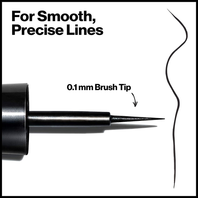 Revlon ColorStay Skinny Liquid Liner trwały eyeliner w płynie Black 2.5ml