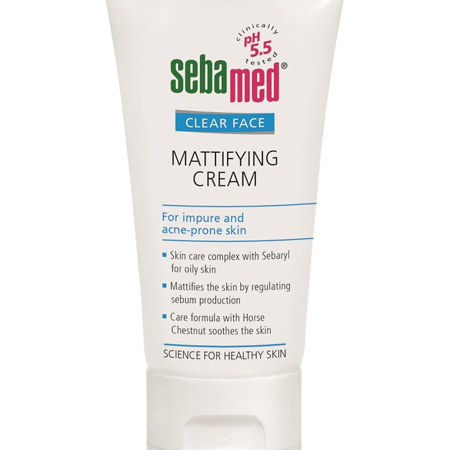 Sebamed Clear Face Mattifying Cream matujący krem do twarzy 50ml