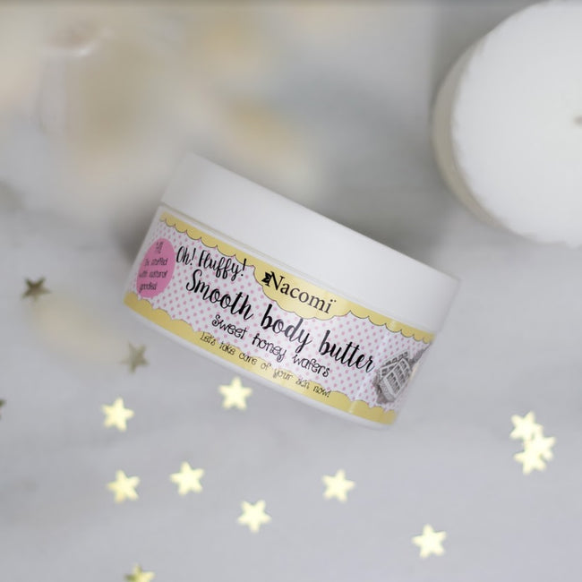 Nacomi Smooth Body Butter masło do ciała Miodowe Gofry 100g