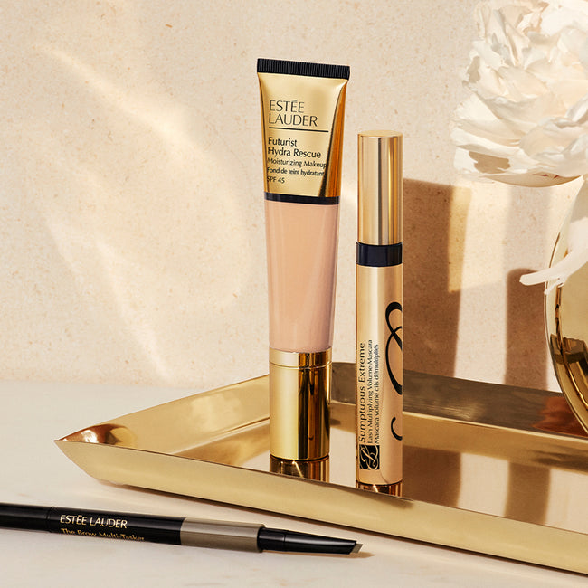 Estée Lauder Futurist Hydra Rescue Moisturizing Makeup SPF45 długotrwały kryjący rozświetlający podkład do twarzy 2W1 Dawn 35ml
