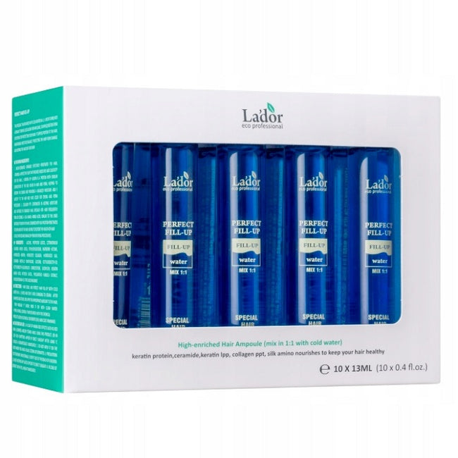 La'dor Perfect Hair Fill-Up Ampoule regenerujące ampułki do włosów zniszczonych 10x13ml