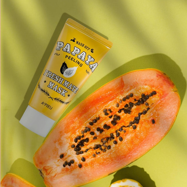A'Pieu Fresh Mate Papaya Mask złuszczająca żelowa maseczka typu wash-off Peeling 50ml