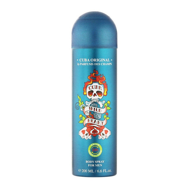 Cuba Original Cuba Wild Heart dezodorant spray 200ml