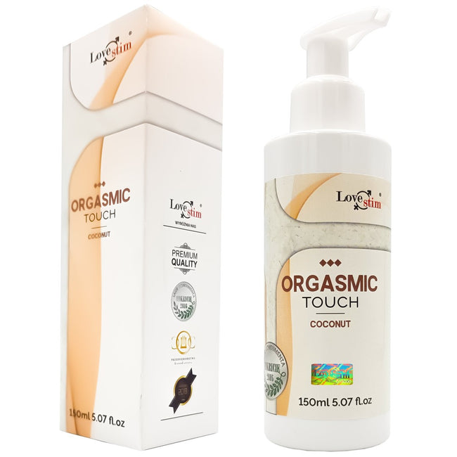 Love Stim Orgasmic Touch aromatyzowany olejek intymny Coconut 150ml