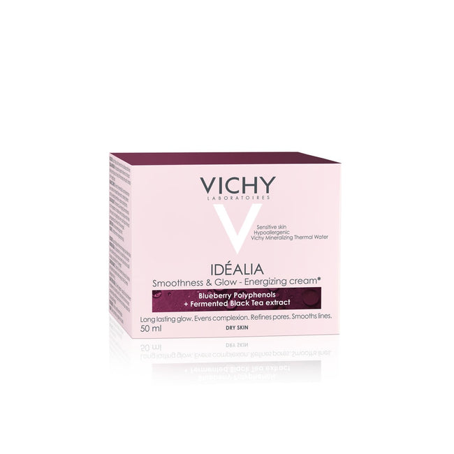 Vichy Idealia Smoothness & Glow-Energizing Cream energetyzujący krem wygładzający do skóry suchej 50ml