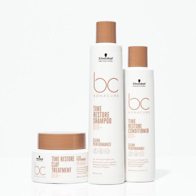 Schwarzkopf Professional BC Bonacure Time Restore Shampoo delikatnie oczyszczający szampon do włosów dojrzałych 250ml