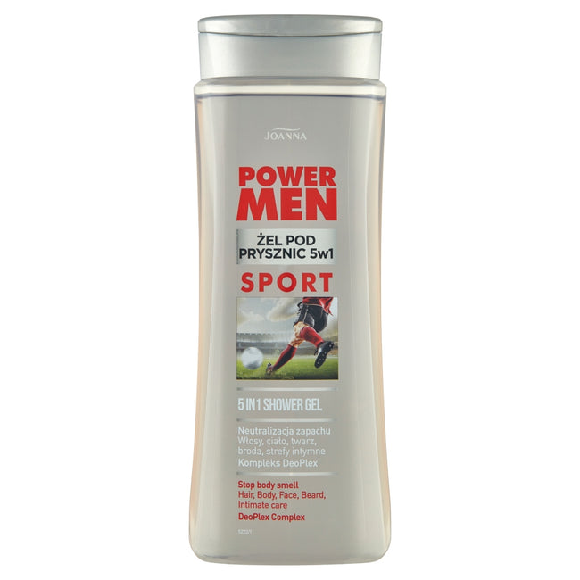 Joanna Power Men Sport żel pod prysznic 5w1 300ml