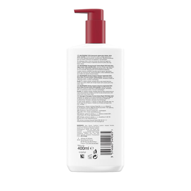 Neutrogena Intense Repair intensywnie regenerujący balsam do ciała 400ml