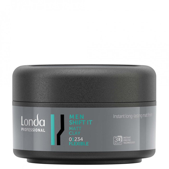 Londa Professional Men Shift It Matt Clay glinka do układania włosów dla mężczyzn 75ml