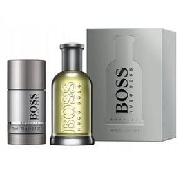 Hugo Boss Bottled Travel Edition zestaw woda toaletowa spray 100ml + dezodorant sztyft 75ml