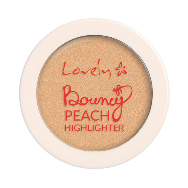 Lovely Bouncy Peach Highlighter rozświetlacz do twarzy 3.6g