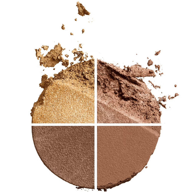 Clarins Ombre 4 Couleurs Eyeshadow Palette paleta cieni do powiek 04 Brown Sugar Gradation 4.2g