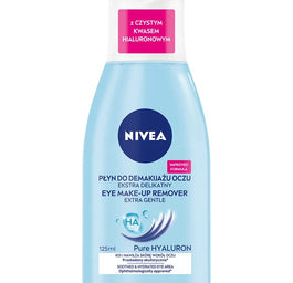 Nivea Pure Hyaluron ekstra delikatny płyn do demakijażu oczu 125ml