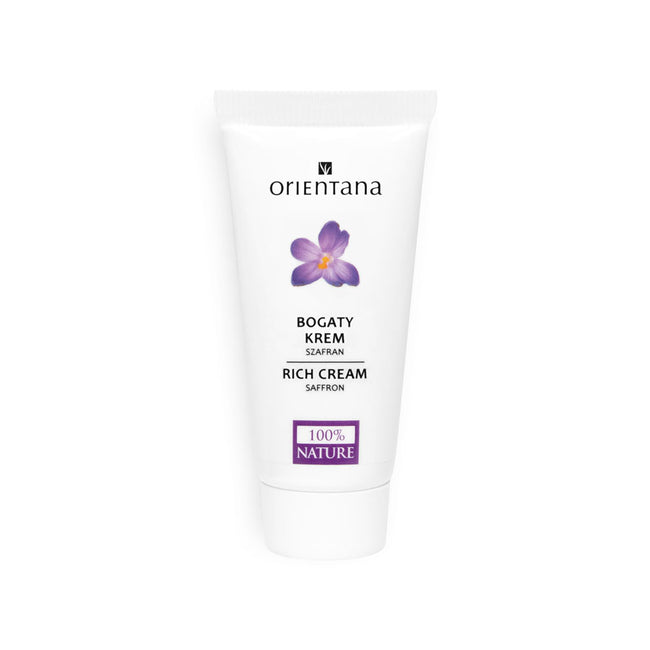 ORIENTANA Bio Ajurveda bogaty krem z szafranem 30g