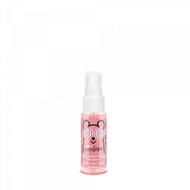 Floslek MistLove odświeżająca mgiełka do twarzy ciała i włosów Róża Peonia 30ml