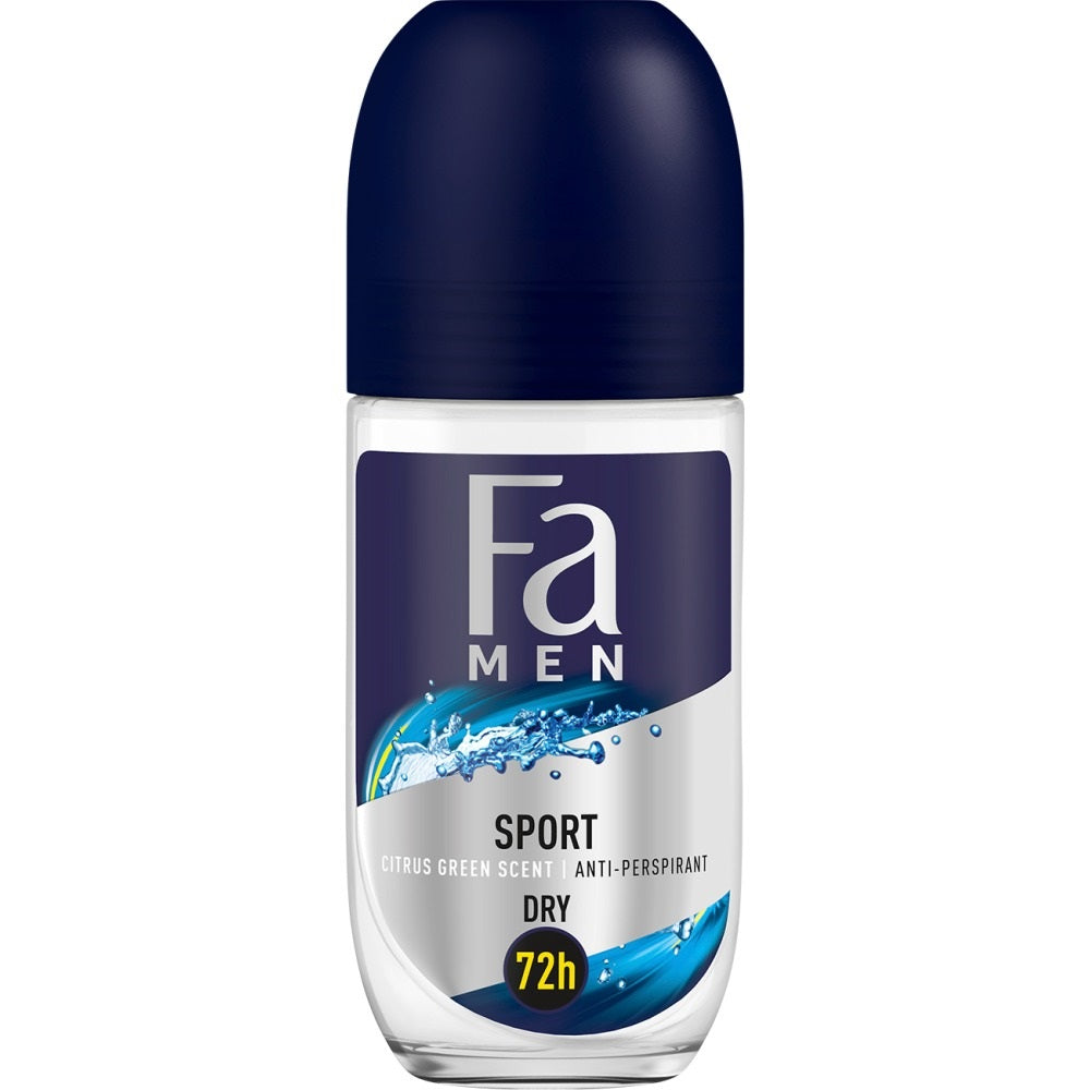 fa fa men - sport antyperspirant w kulce 50 ml   