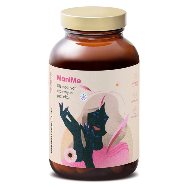 HealthLabs ManiMe suplement na wzmocnienie paznokci 90 kapsułek