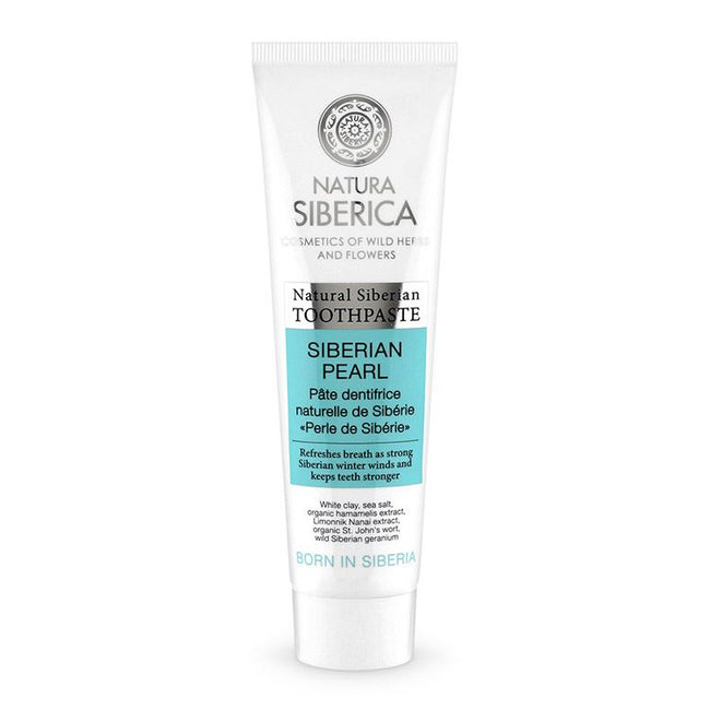 Natura Siberica Natural Siberian Toothpaste naturalna syberyjska pasta do zębów Siberian Pearl 100g