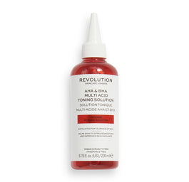 Revolution Skincare AHA & BHA Multi Acid Toning Solution tonik złuszczający do twarzy 200ml